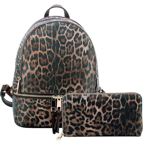 Leopard Backpack Set Explicit Threads