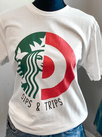 Sips & Trips Tee