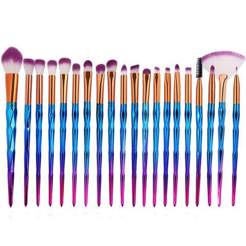 Unicorn Makeup Brush Set