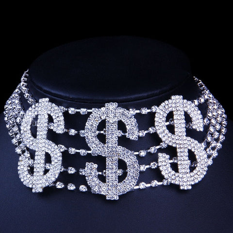 Money Moves Choker Necklace